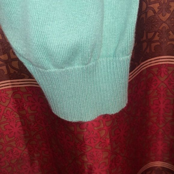 Izod Quarter Zip Sweater Green - Picture 10 of 11